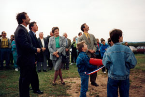 Inauguration de l'observatoire